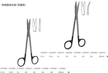 上海金鐘綜合組織剪 20cm