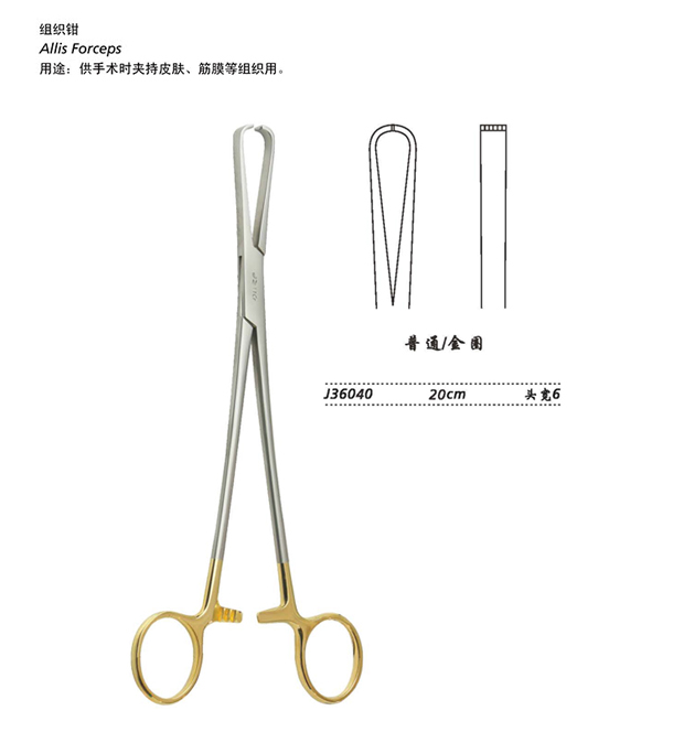 金鐘組織鉗 J36040