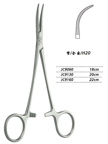 金鐘止血鉗 JC9060