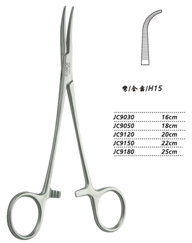 金鐘止血鉗 JC9180