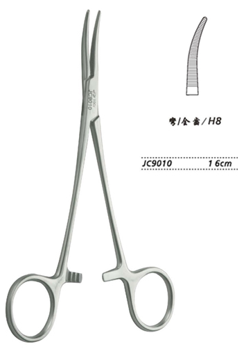 金鐘止血鉗 JC9010