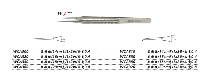 金鐘顯微鑷 WCA320