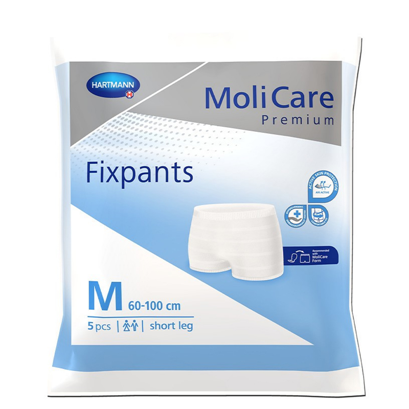 保赫曼妙力金裝彈性網(wǎng)褲 中號Molicare Pr Fixpants Short Leg  M P5