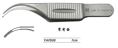 金鐘虹膜鑷 YAF030