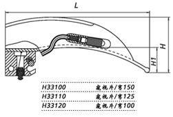 金鐘麻醉咽喉鏡 H33100