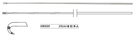 金鐘顯微喉鉤 H8I020