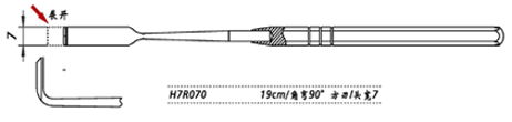 金鐘鼻中隔剝離器 H7R070