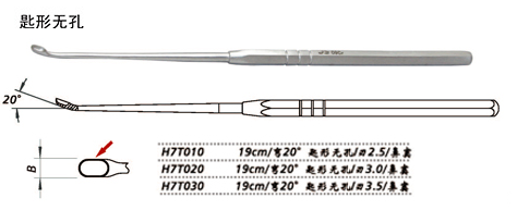 金鐘鼻竇刮匙 H7T020