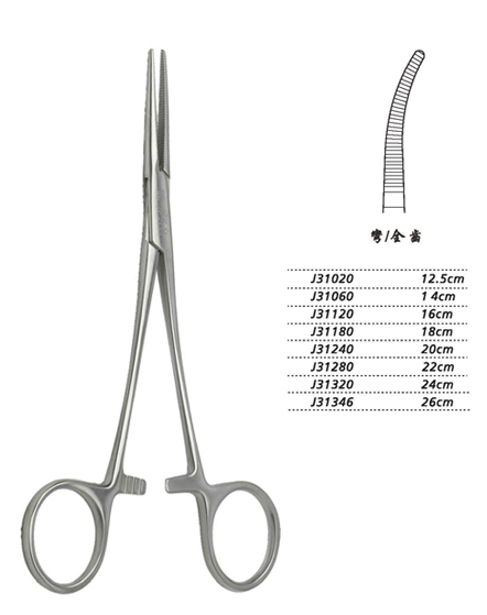 金鐘止血鉗J31346