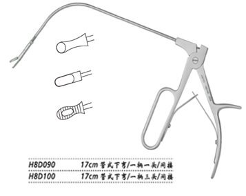 金鐘喉用鉗H8D100