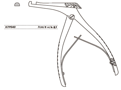 金鐘上頜竇止血鉗H7P040