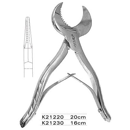 上海金鐘技工石膏剪16cm