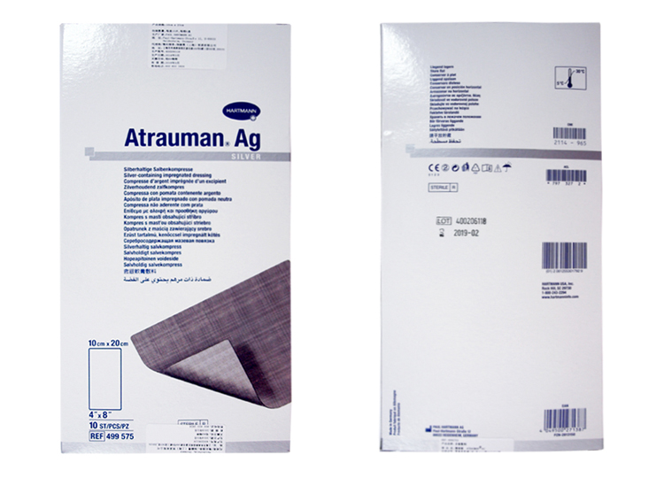 保赫曼 德濕銀 含銀傷口敷料  Atrauman AG st 10x20cm