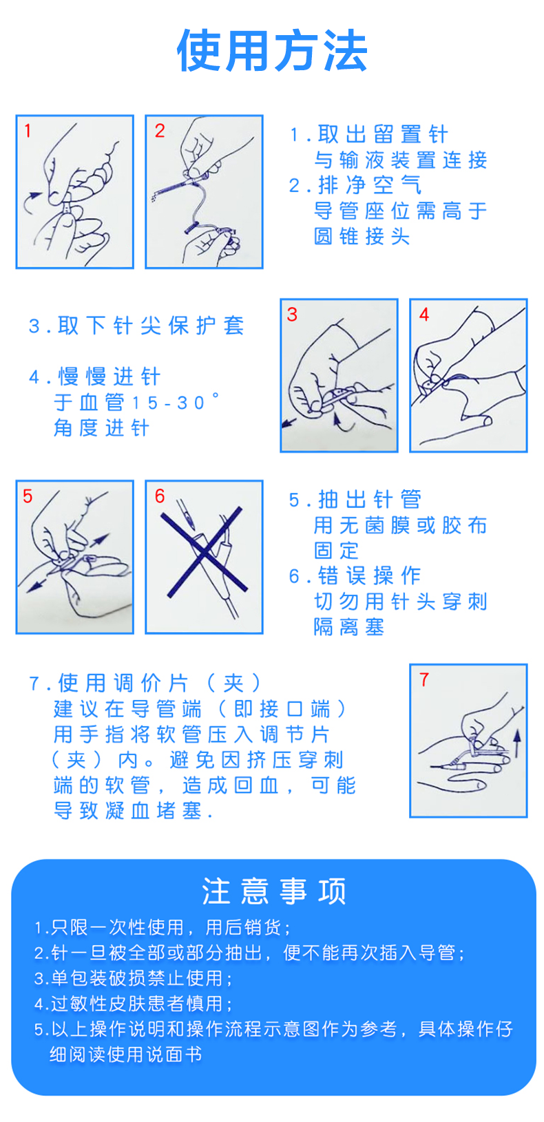 康德萊留置針 頭皮留置針 一次性留置針