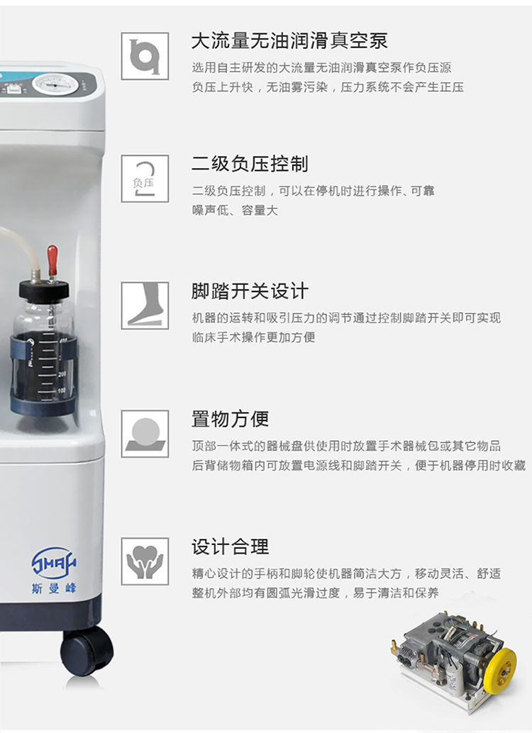 斯曼峰 電動吸引器